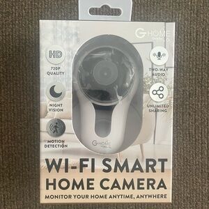 NEW Gabba Goods Smart Indoor WiFi Camera HD Motion Detection Audio Night Vision
